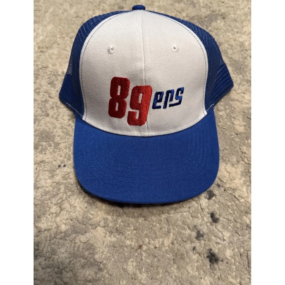 Red White and Blue OKC 89ers Snapback Ball Cap Trucker Hat